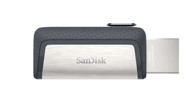 Sandisk Ultra Dual Drive USB Type-C USB flash drive 64 GB USB Type-A / USB Type-C 3.2 Gen 1 (3.1 Gen 1) Black Silver - imagine 5
