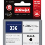 Activejet AH-336R Ink (replacement for HP 336 C9362EE; Premium; 15 ml; black)