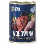 John Dog BERRY wołowina i królik z jeżynami400g