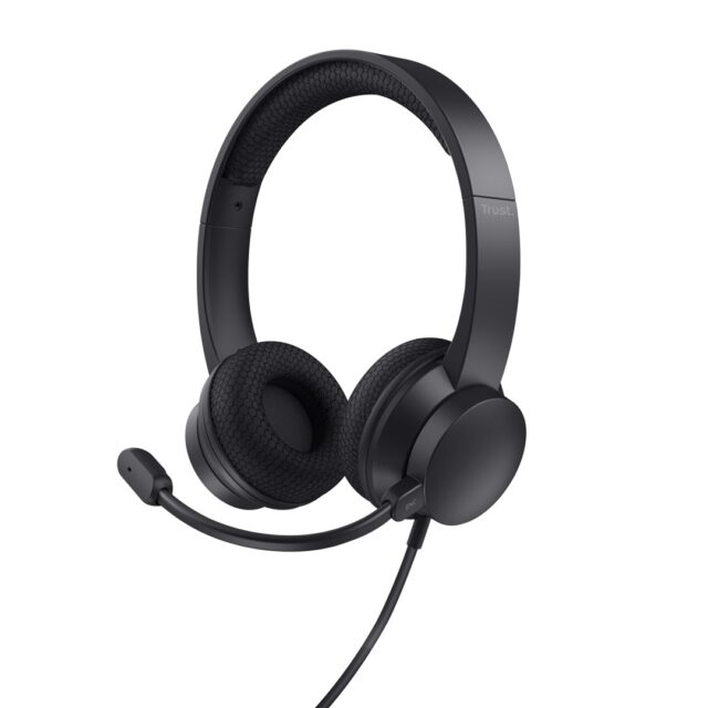Trust HS-260 Headset Wired Neck-band Office/Call center USB Type-A Black - imagine 8