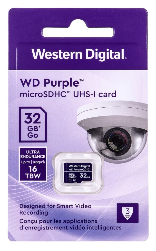 Western Digital WD Purple SC QD101 memory card 32 GB MicroSDHC Class 10 - imagine 2