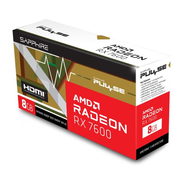 SAPPHIRE PULSE AMD Radeon RX 7600 GAMING OC 8G Graphics Card - imagine 7