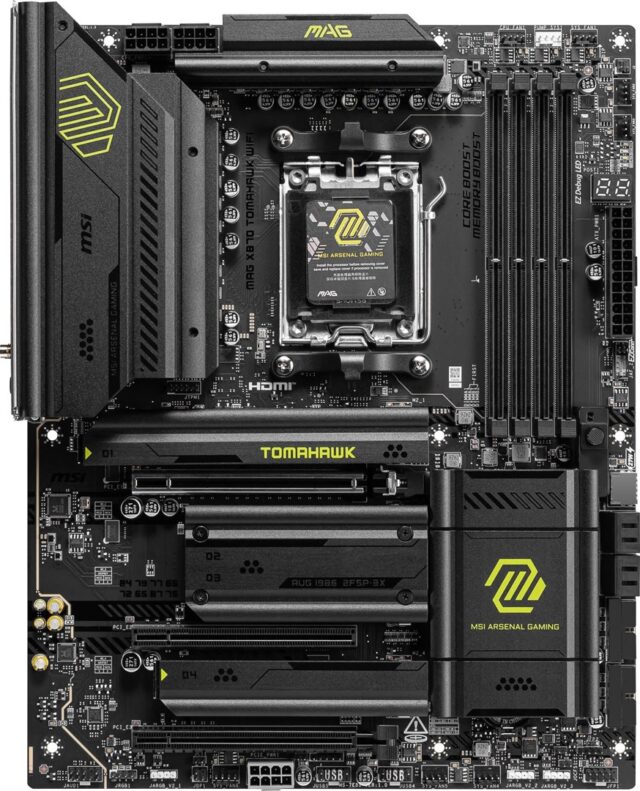 MSI MAG X870 TOMAHAWK WIFI motherboard AMD X870 Socket AM5 ATX - imagine 6