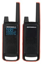 Motorola T82 Twin Pack two-way radio 16 channels Black Orange - imagine 8