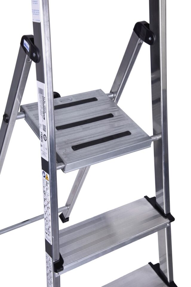 Krause Secury Folding ladder silver - imagine 8