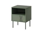 Cama Bedside table 2 pcs. TRESSE 44x40x53 matte green