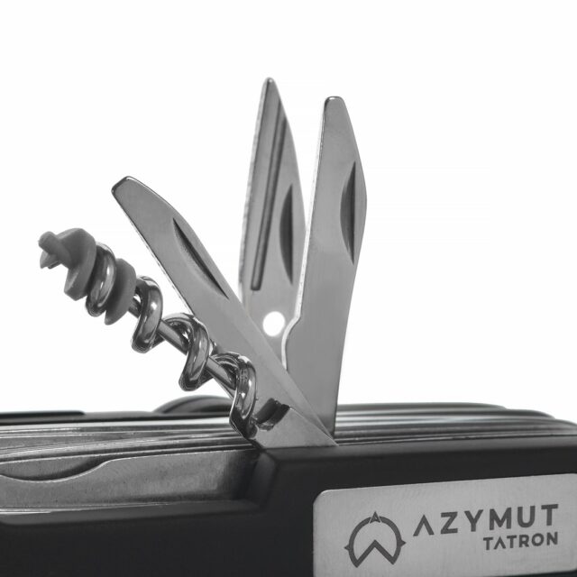 Pocket knife AZYMUT Tatron - 25 tools + belt pouch (HK20017BL) - imagine 3