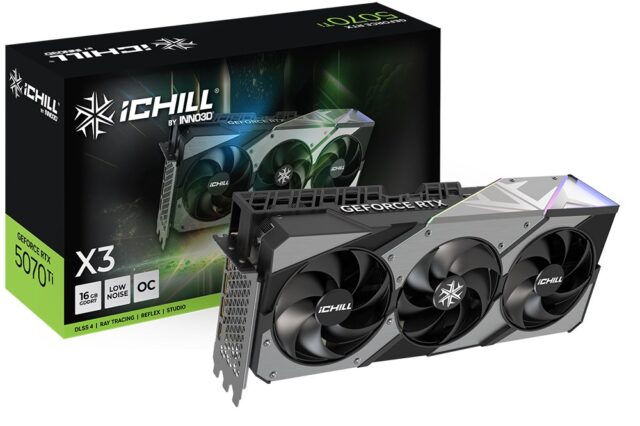 Inno3D iChill GeForce RTX 5070 Ti X3 NVIDIA 16 GB GDDR7 - imagine 3