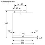 Bosch Serie 8 DLN78PC60 Built-in cooker hood Class A++ Black - imagine 11