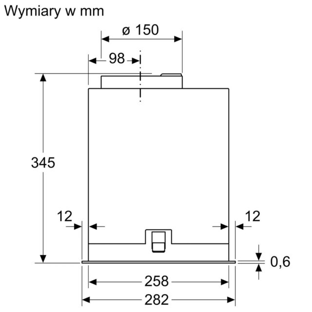 Bosch Serie 8 DLN78PC60 Built-in cooker hood Class A++ Black - imagine 11