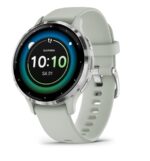 Garmin Venu 3S 3.05 cm (1.2 ) AMOLED 41 mm Digital 390 x 390 pixels Touchscreen Grey  Silver Wi-Fi GPS (satellite)
