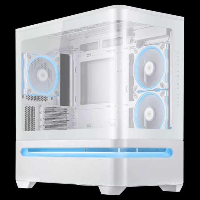 ASUS PRIME AP202 ARGB Midi Tower White - imagine 17