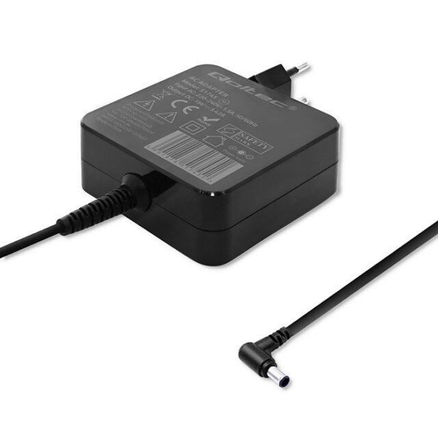 Qoltec 51745 power adapter/inverter Indoor 65 W Black - imagine 4