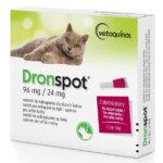 VETOQUINOL Dronspot - worming drops for cats 5-8 kg