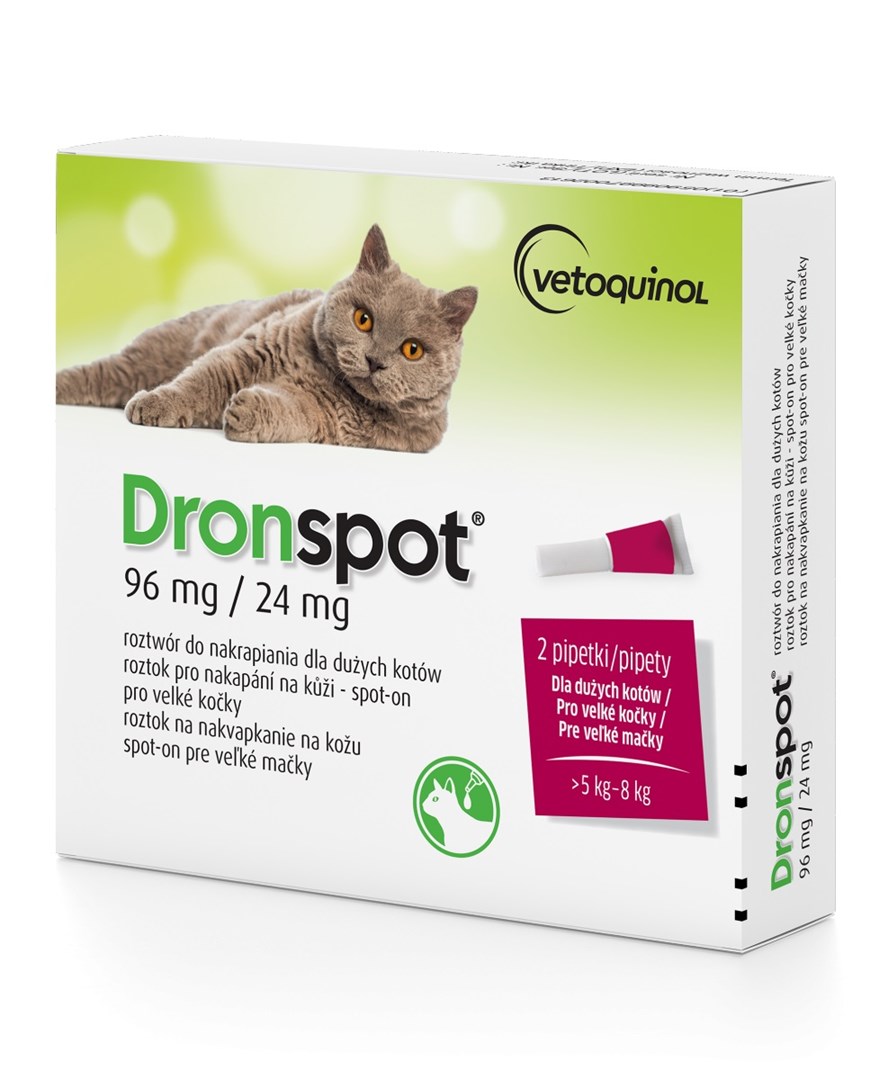 cps-21fa3039579e0f0cce657b305980ea6f-2026-01-18-15-06-40 VETOQUINOL Dronspot - worming drops for cats 5-8 kg - imagine 1