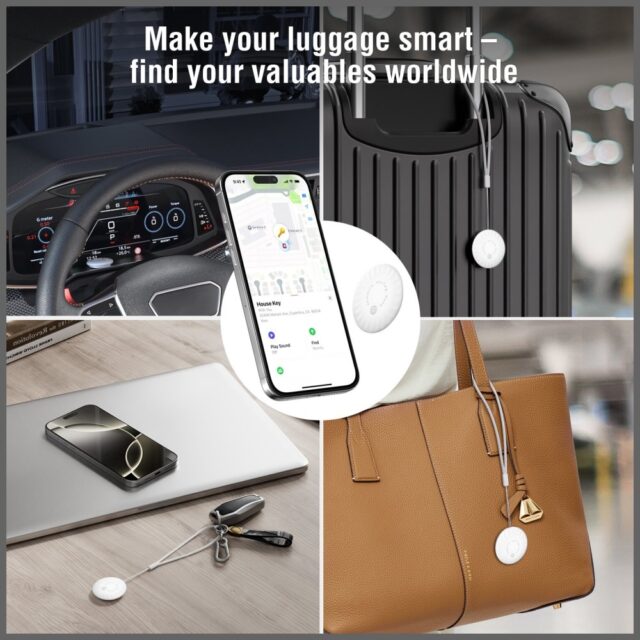 Lokalizator 4smarts SkyTag Duos biały    4szt - imagine 9