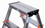 Krause Dopplo double-sided step ladder silver - imagine 7