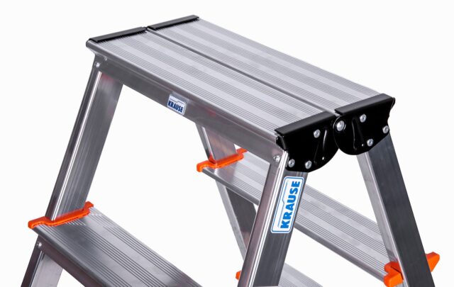 Krause Dopplo double-sided step ladder silver - imagine 7