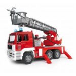 MAN Fire engine with folding ladder