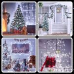 EXTRALINK LAMPKI CHOINKOWE ŚWIATEŁKA 300LED ZEWNĘTRZNE WEWNĘTRZNE BIAŁE ZIMNE 21,7M - imagine 9