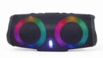 Gembird SPK-BT-LED-02 portable/party speaker Mono portable speaker Black 10 W - imagine 2