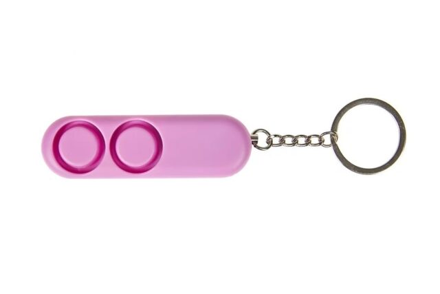 Personal alarm GUARD PIRANHA 2 sirens 130 dB pink (YC-001-PI) - imagine 3