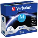 Płyta BDXL Verbatim 100GB 4xSpeed  do     druku 5szt 43834 - imagine 3
