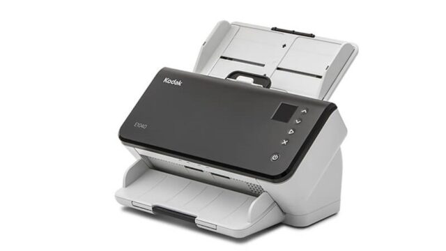 Kodak E1040 ADF scanner 600 x 600 DPI A4 Black  White - imagine 5