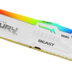Kingston Technology FURY Beast 32GB 6000MT/s DDR5 CL36 DIMM White RGB EXPO