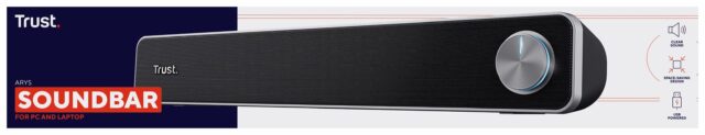 Trust Arys - PC soundbar 2.0 ch. 6 W  black - imagine 4