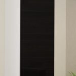 Cama Full cabinet VIGO '180' 180/40/30 white/black gloss