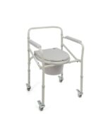 TIMAGO TGR-R KT 023C Toilet chair on wheels folding portable toilet for seniors