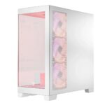 Modecom Volcano SPACE APEX ARGB MIDI Midi Tower White - imagine 10