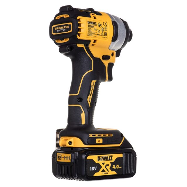 POWER TOOL COMBO KIT DEWALT DCK2062M2T (DCD709+DCF809) 18V 2X4.0AH - imagine 5