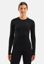 ODLO Merino 160 BL Top Crew Neck l/s women's T-shirt  size M  black - imagine 5