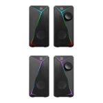 PC Speakers 2.0 DEFENDER J5 2.0 6W LED USB black - imagine 3