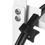 Maclean under-desk cable organizer  max. load 5kg  max. 728mm  white  MC-103 W - imagine 6