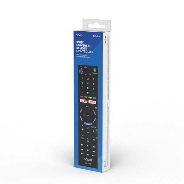 Savio RC-08 remote control TV Press buttons - imagine 3