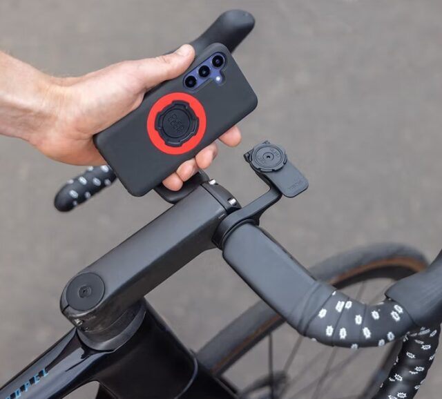 Quad Lock Bicycle handlebar mount  black - imagine 2