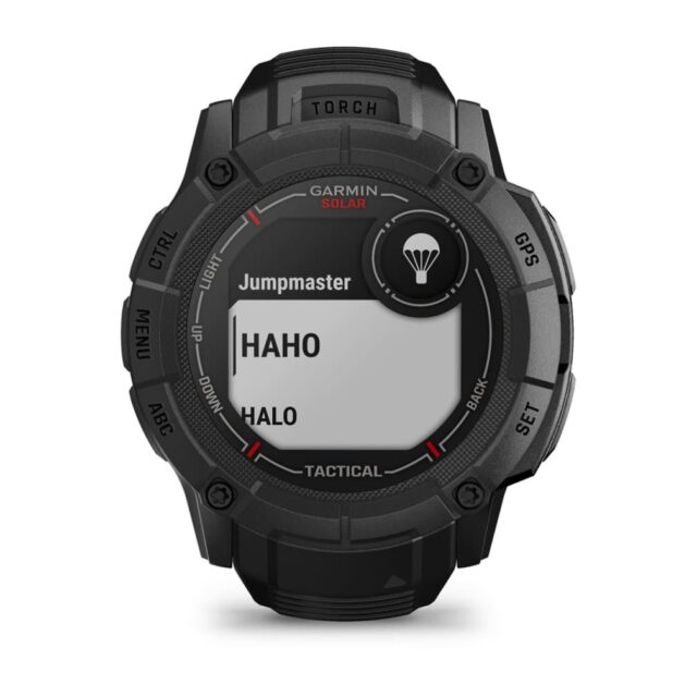Garmin Instinct 2X Solar Tactical Edition 2.79 cm (1.1 ) MIP 50 mm Digital 176 x 176 pixels Touchscreen Black GPS (satellite) - imagine 6