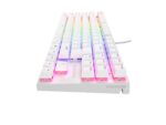 THOR 303 | Mechanical Gaming Keyboard | Wired | US | White | USB Type-A | Outemu Peach Silent - imagine 2