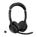 Jabra 25599-999-899 Headset/Handset Wireless Headband Office/Call Center Bluetooth Charging cradle Black