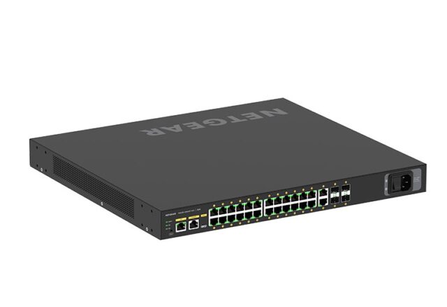 NETGEAR M4250-26G4XF-PoE+ Managed L2/L3 Gigabit Ethernet (10/100/1000) Power over Ethernet (PoE) 1U Black - imagine 6