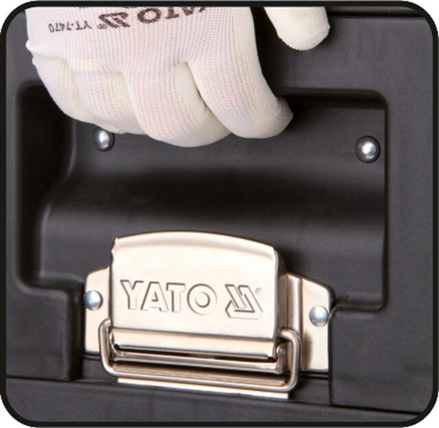 Yato YT-09107 small parts/tool box Metal Black  Red - imagine 3