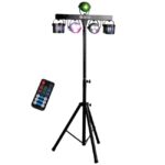 LIGHT4ME Belka LED Par Derby Laser - lighting kit - imagine 11