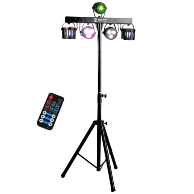 LIGHT4ME Belka LED Par Derby Laser - lighting kit - imagine 11