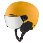 Alpina Zupo Visor Q-Lite Burned-Yellow winter helmet. Matt 51-55 - imagine 2