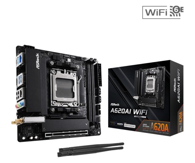 Asrock A620AI WIFI motherboard - imagine 6