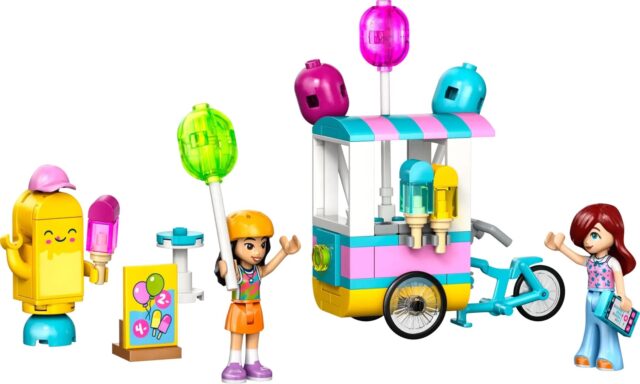 LEGO Friends 42692 Stoisko z lodami i balonami - imagine 3