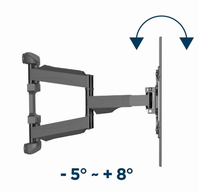 Gembird WM-75ST-01 TV mount/stand 190.5 cm (75 ) Black - imagine 8